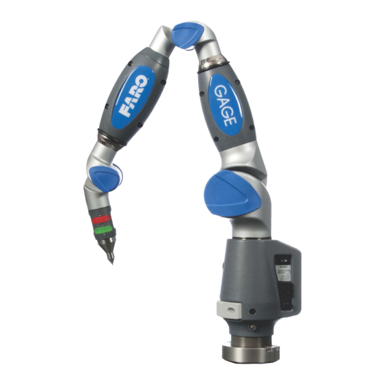 Faro Gage Manual