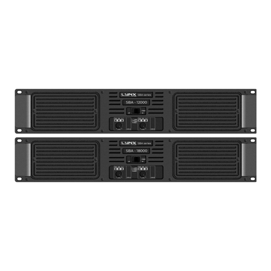 Lynx Subamp Series Operation Manual