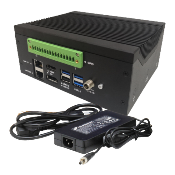 Aaeon UP Xtreme i12 Edge Installation Manual
