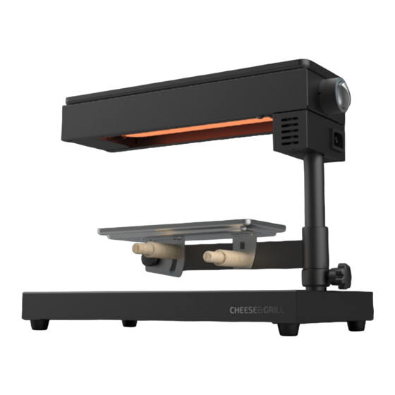 cecotec CHEESE&GRILL 6000 BLACK Instruction Manual