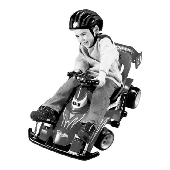 Fisher-Price POWER WHEELS Hot Wheels Rally Kart Manuals