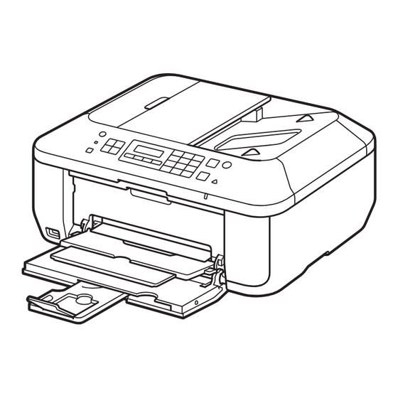 Canon PIXMA MX431 Getting Started