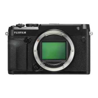 FujiFilm GFX 50R Owner's Manual