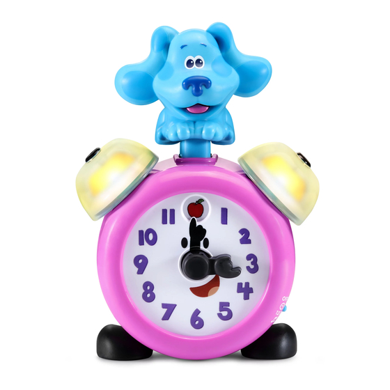 LeapFrog Nicklodeon Blue’s Clues & You! Tickety Tock Play & Learn Clock Parents' Manual