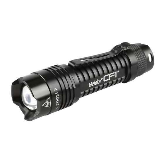 Heider CF1 V2 Super Power Manual
