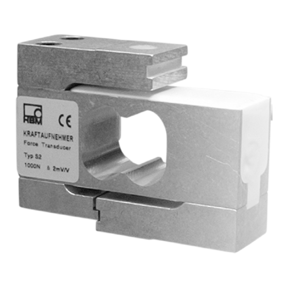 HBM S2 Mounting Instructions