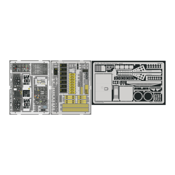 Eduard 32582 Manual