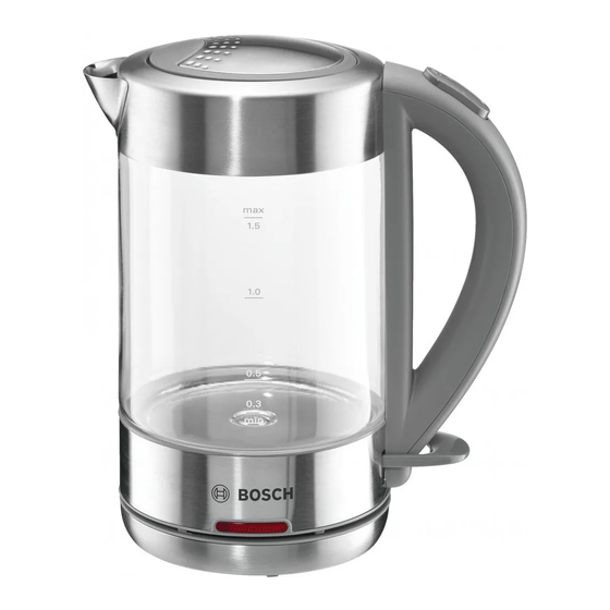 Bosch TWK7090B User Manual