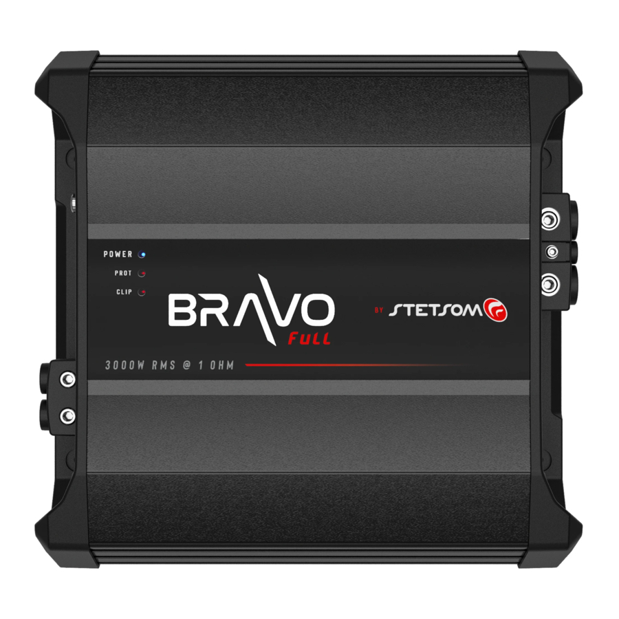 Stetsom Bravo Full 3000 Manual