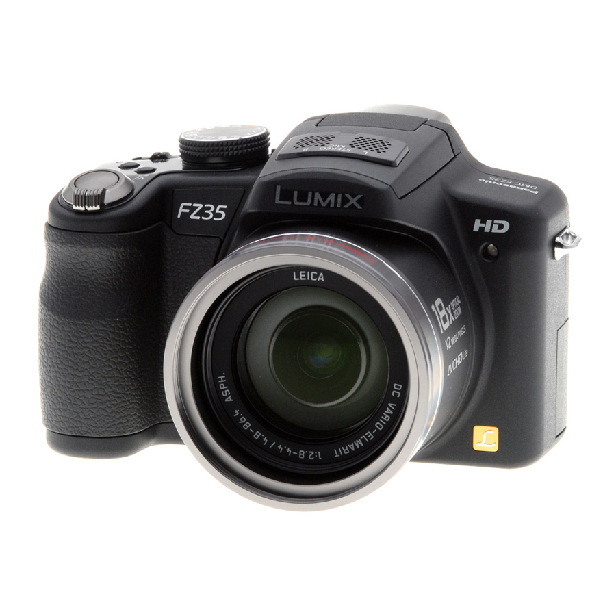 Panasonic LUMIX DMC-FZ35 Manual