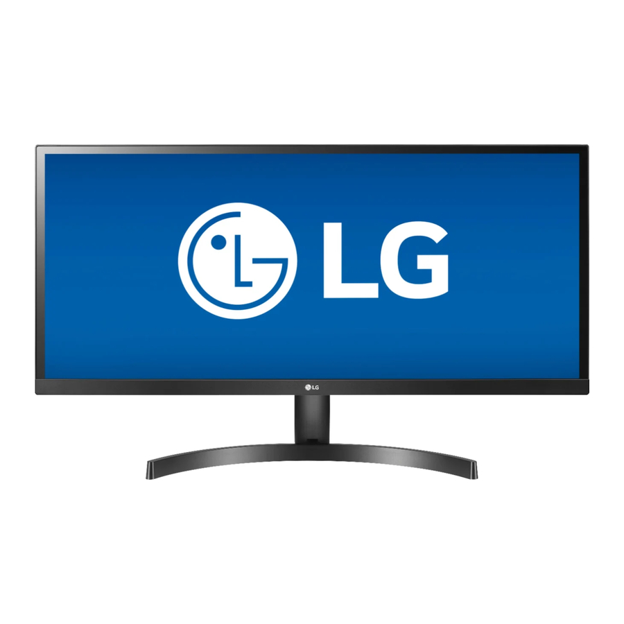 LG 34WL500, 29WL500 Manual