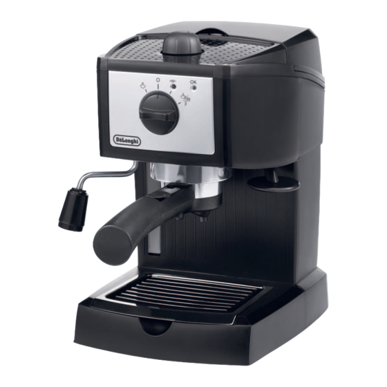 DeLonghi EC 152 CD Instructions For Use Manual