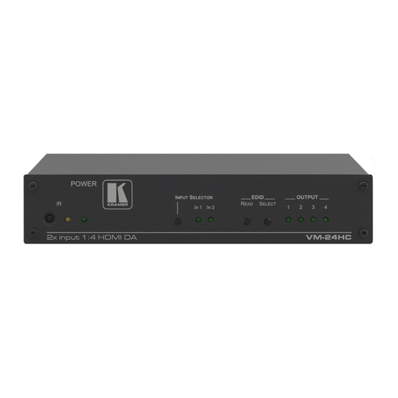 Kramer VM-24HC User Manual