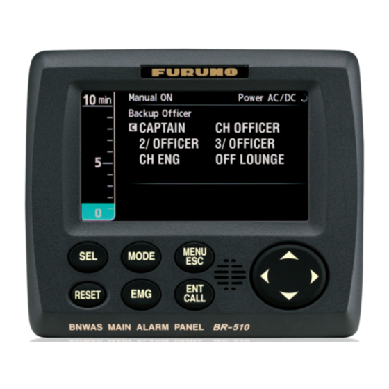 Furuno BR-500 Operator's Manual