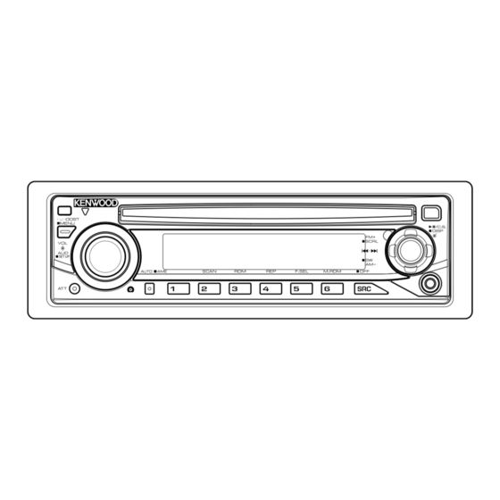 Kenwood KDC-MP2035 Instruction Manual