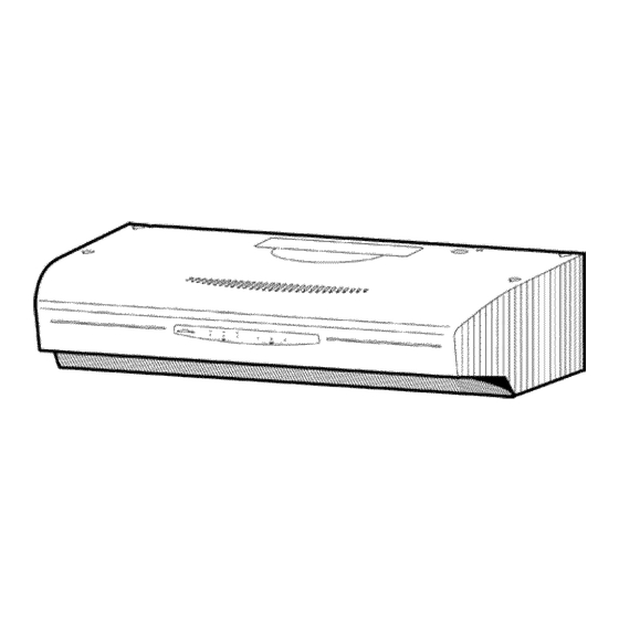 Broan QS330BL Instructions Manual