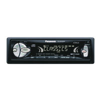 Panasonic CQ-DFX202N Operating Instructions Manual
