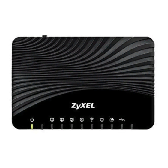 ZyXEL Communications VMG1312-B10A Support Notes