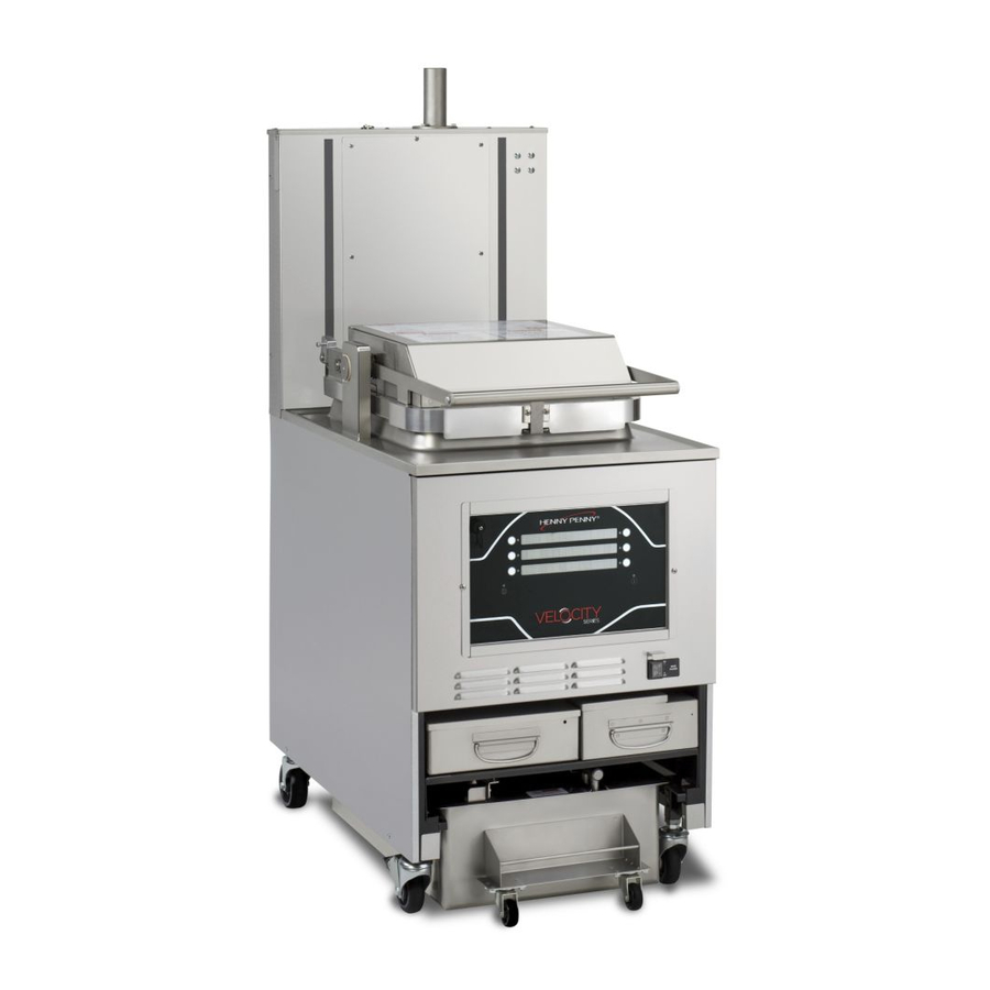 Henny Penny Velocity OXE-100 Operation Manuals