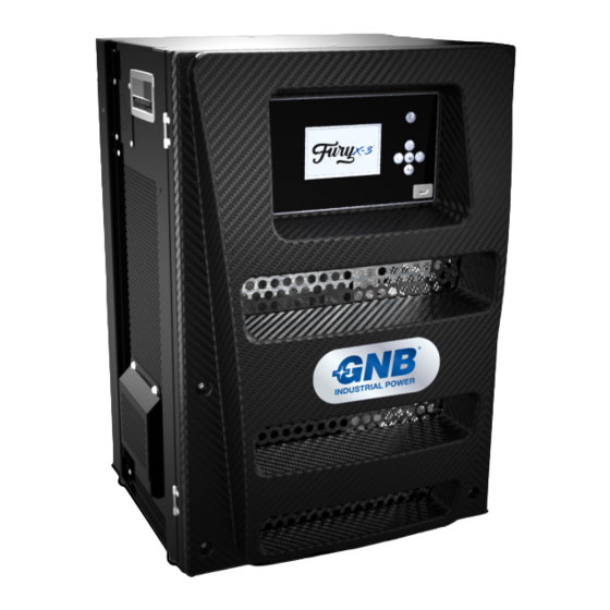 GNB FURY X-3 Installation And Operating Instruction Manual