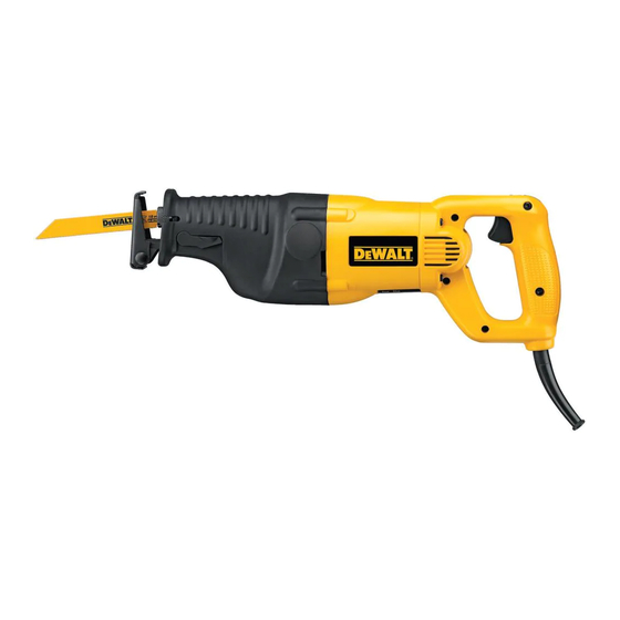 DeWalt DW310 Instruction Manual