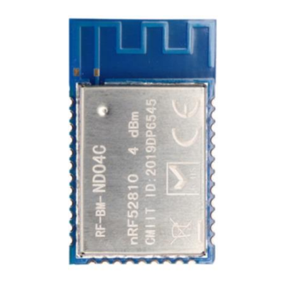 RF-Star BM-ND04C Manual