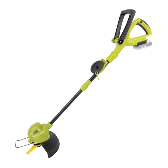 SNOWJOE Sunjoe 24V-SB10-CT-RM Operator's Manual
