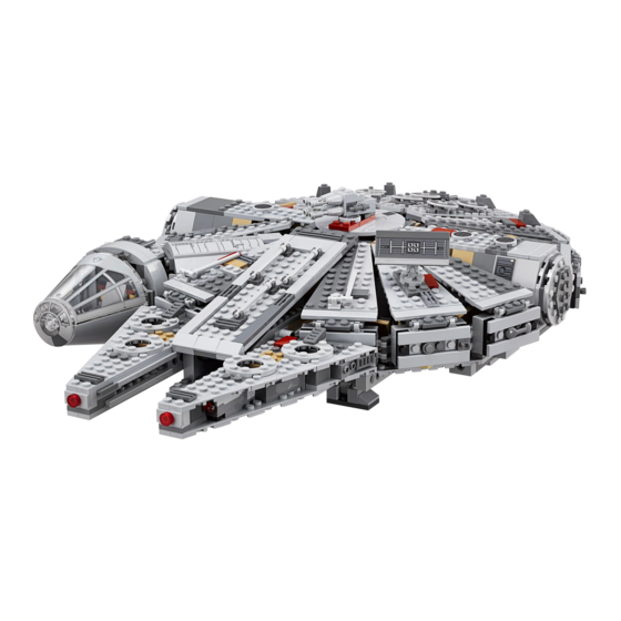 Glow Bricks MILLENNIUM FALCON LEGO 75105 Installation Manual
