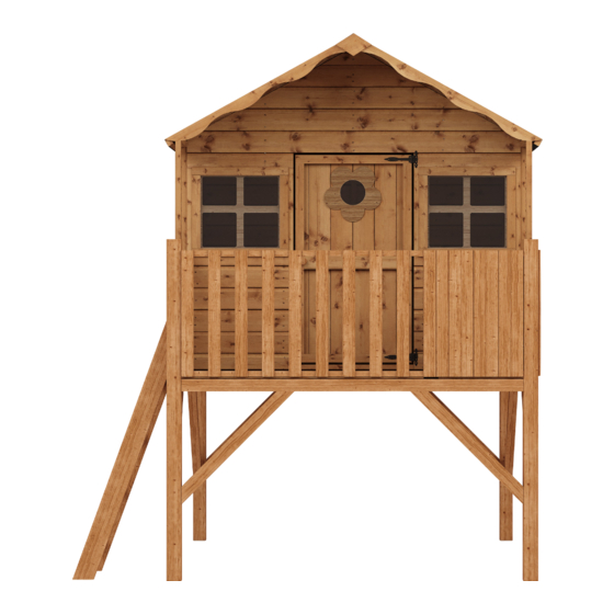 Mercia Garden Products 02DTSHAX0606SFHD2W-V1-PEFC Manuals