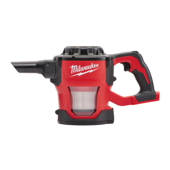 Milwaukee M18 CV-0 Manuals