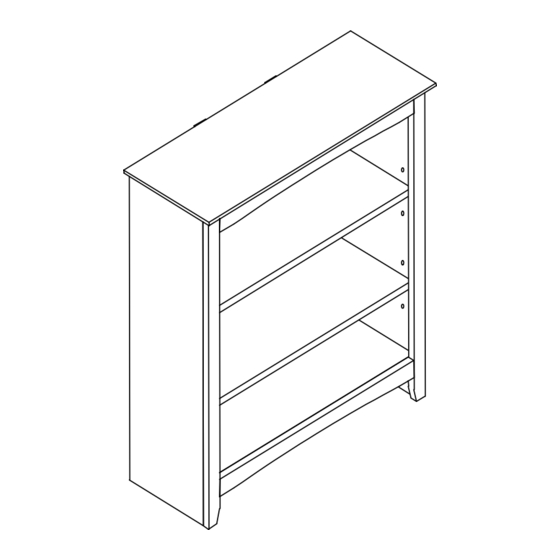Whitewood Furniture SH-3223A Assembly Instructions Manual