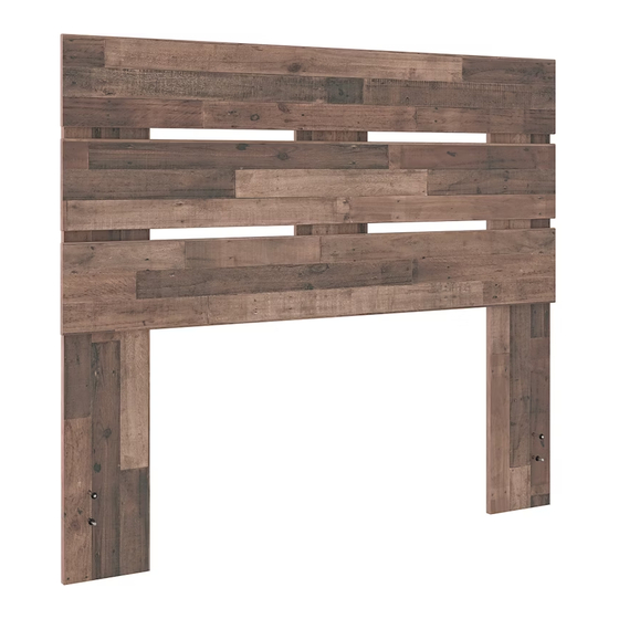 Signature Design by Ashley Neilsville EB2120B1 Assembly Instructions And Warranty Information