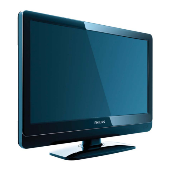 Philips 19PFL3404H/12 Manuals