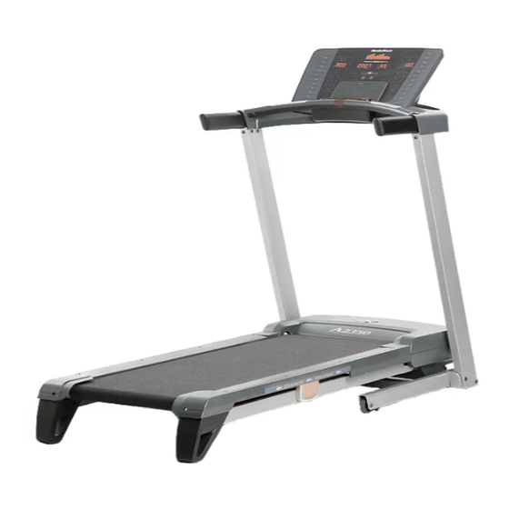 NordicTrack A2350 Treadmill Manual