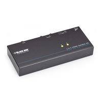 Black Box VSP-HDMI1X2-4K User Manual