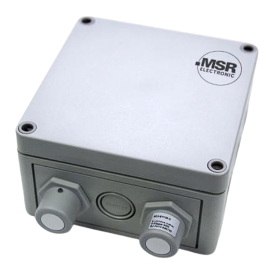 MSR PolyGard 2 MSC2 Datasheet And User Manual