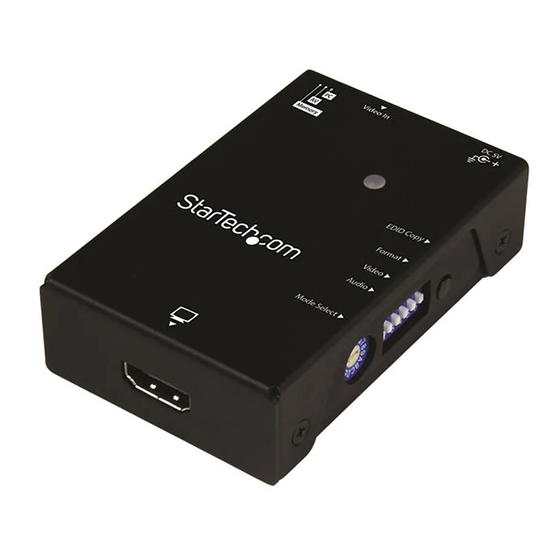 StarTech.com VSEDIDHD Instruction Manual