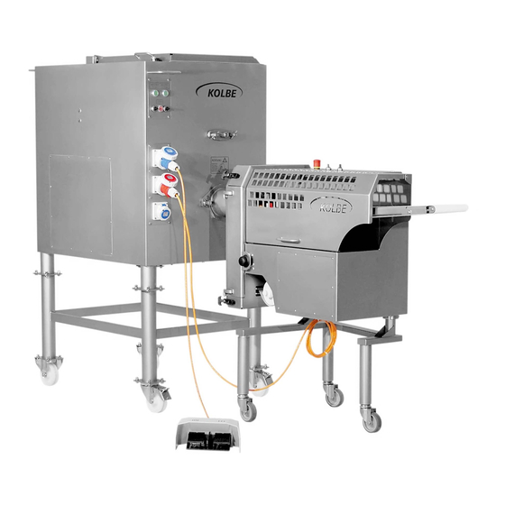 Kolbe Portiomat PM 150 Operating Manual