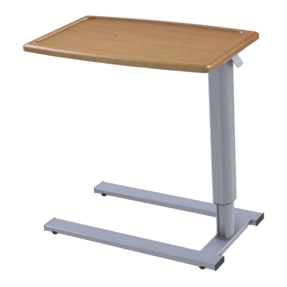 MedViron 32” Overbed Table Service Manual