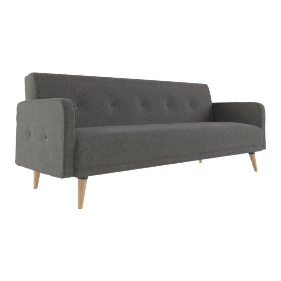 BROSA Kip 3 Seater Sofa Bed Assembly Manual
