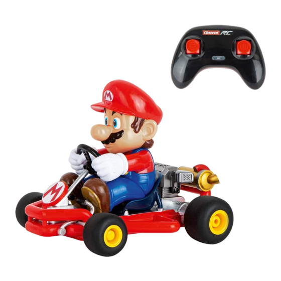Carrera RC Mario Kart Pipe Kart Mario Manual