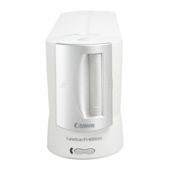 Canon CanoScan FS4000US User Manual