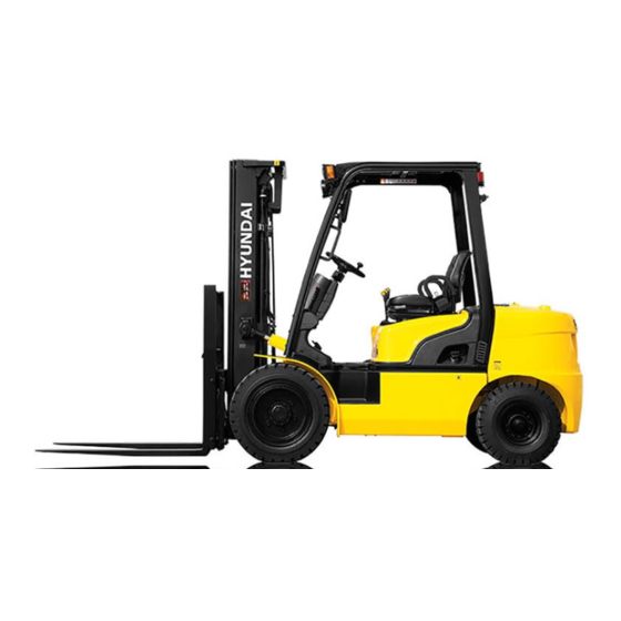 Hyundai 35D-7E Operation Manual