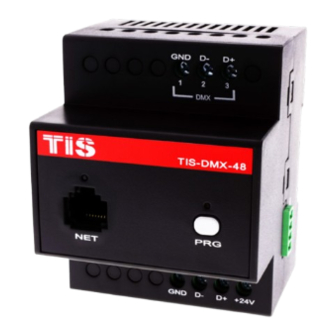 TIS -DMX-48 Manual Installation