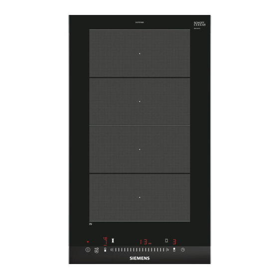 Siemens iQ700 EX375FXB5I Information For Use