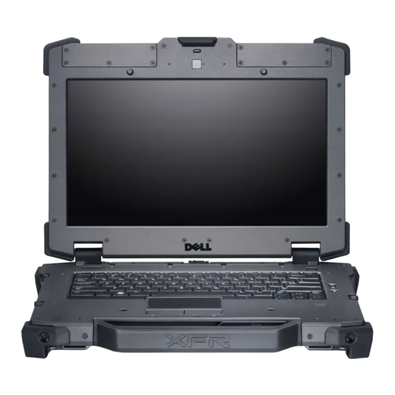 User Manuals: Dell Latitude E6420 XFR Rugged Laptop