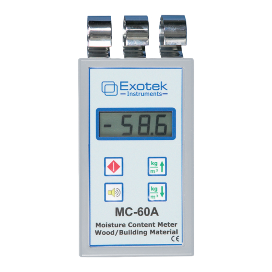 Exotek mc-60a User Manual
