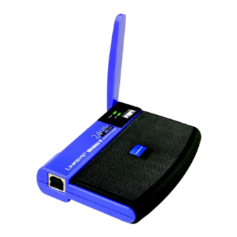 Linksys WUSB11 Quick Installation