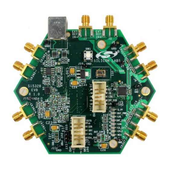 Silicon Laboratories Si5328-EVB User Manual