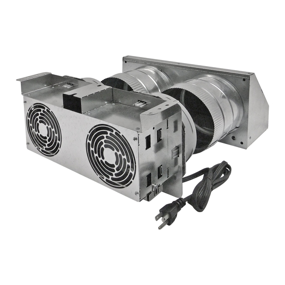 TJERNLUND XCHANGER X2R Installation Instructions Manual